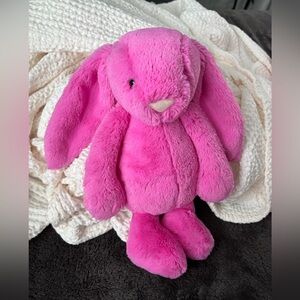 Hot Pink Jellycat Bunny Retired
